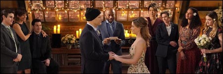 Bannière de l'épisode : Gary et Maggie se marient entourés de leurs proches